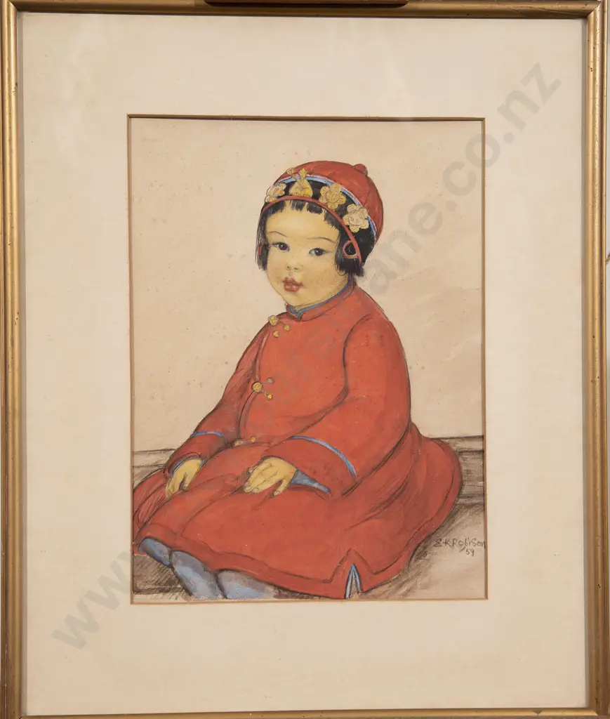 E K Robison & Helen Seddon watercolours (3) Image 1++
