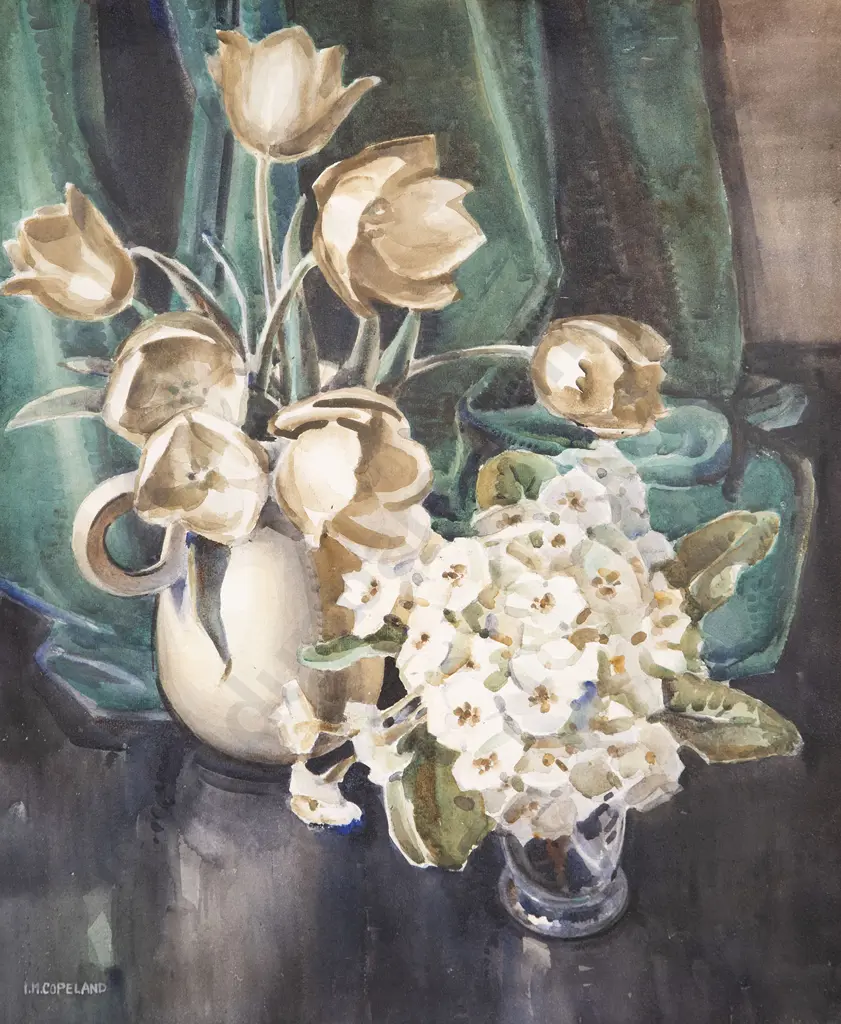 Ivy Copeland - Still Life with White Blooms Image 1++