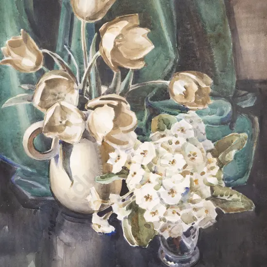 Ivy Copeland - Still Life with White Blooms