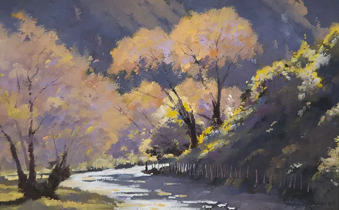 Allan Crombie - Early Morning, Maitai Valley Image 1++