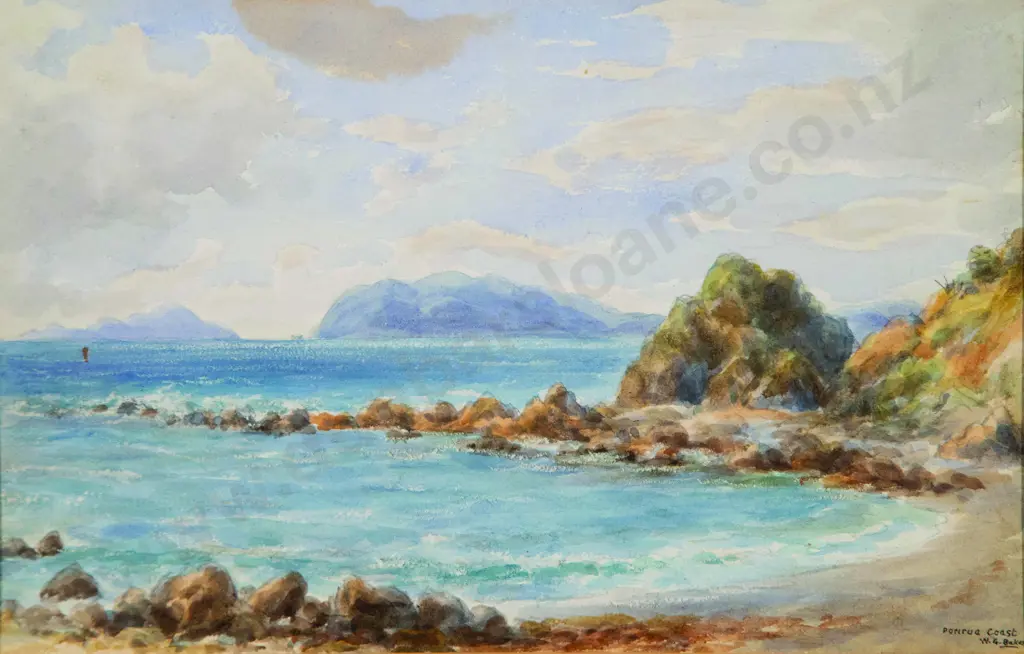 W G Baker - Porirua Coast Image 1++