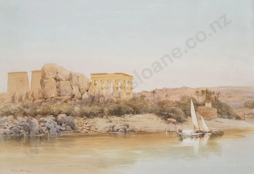 John Varley - A View On The Nile Image 1++