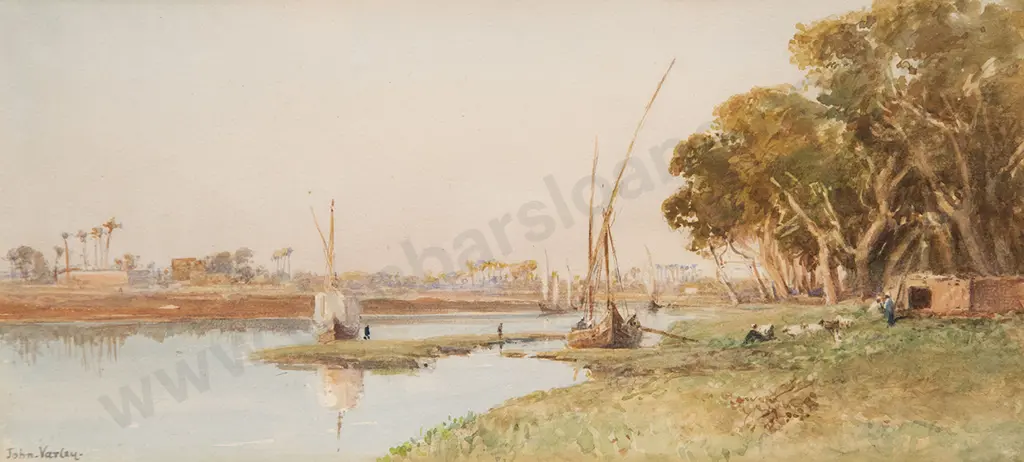 John Varley - A View On The Nile Image 1++