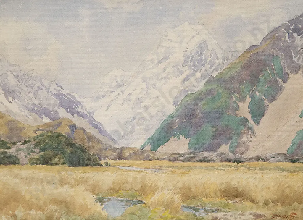 Charles H Howarth - Mt Cook & Gianni (2) Image 1++