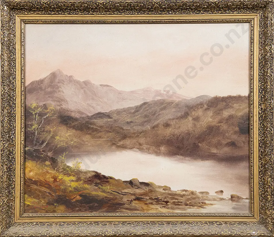 Rolleston - Mountain & Lake Scene Image 1++