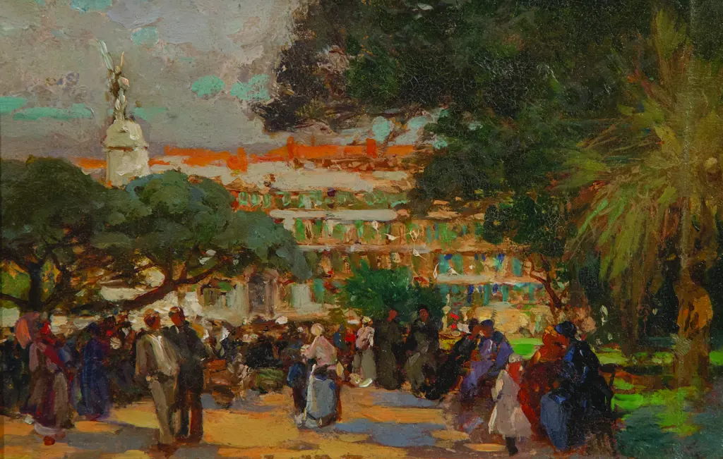 George Charles Haite - Hanging Garden Image 1++
