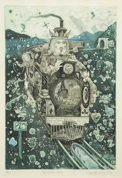 Gary Tricker - The Otira Train Image 1++