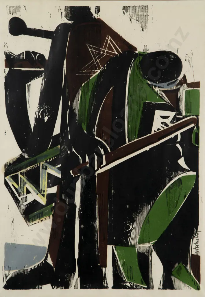 Helmut Greishaber - screenprint Image 1++