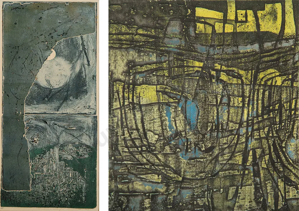 Bernard Waters & Elva Bett prints (2) Image 1++