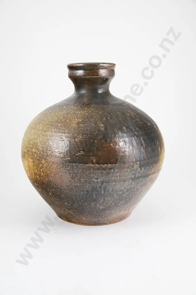 Unknown Artist Large Spherical Pot Image 1++