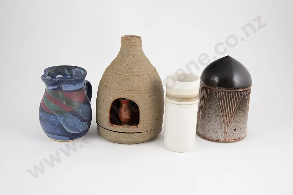 Glazed Jar and Cover Image 1++