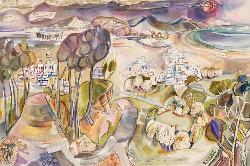 Barbara Blakemore Fowler - Canterbury Dreamscape Image 1++