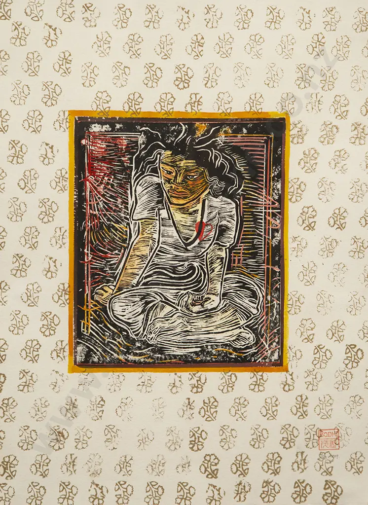 Bodhi - Seated Figure Image 1++