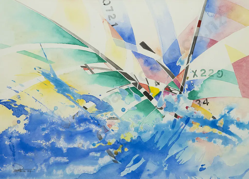 Paul Battams - Rounding the Buoy Image 1++