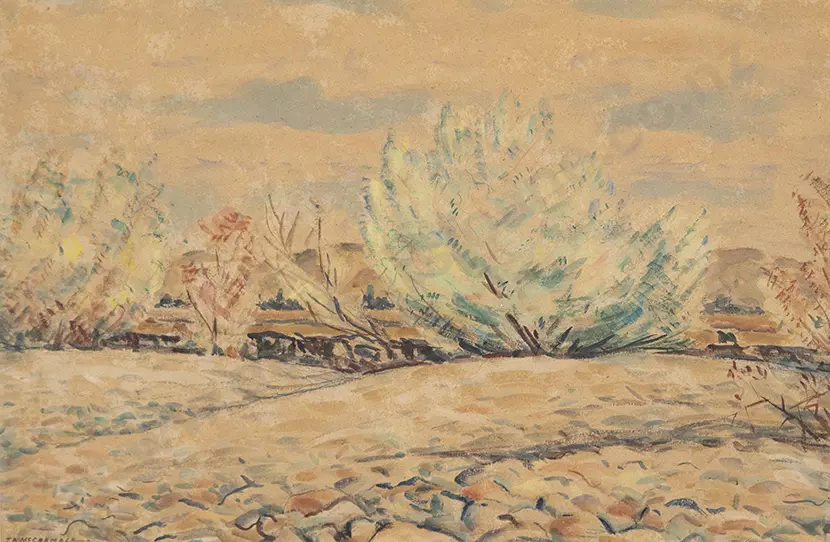 T A McCormack - Riverbed & Willows Image 1++
