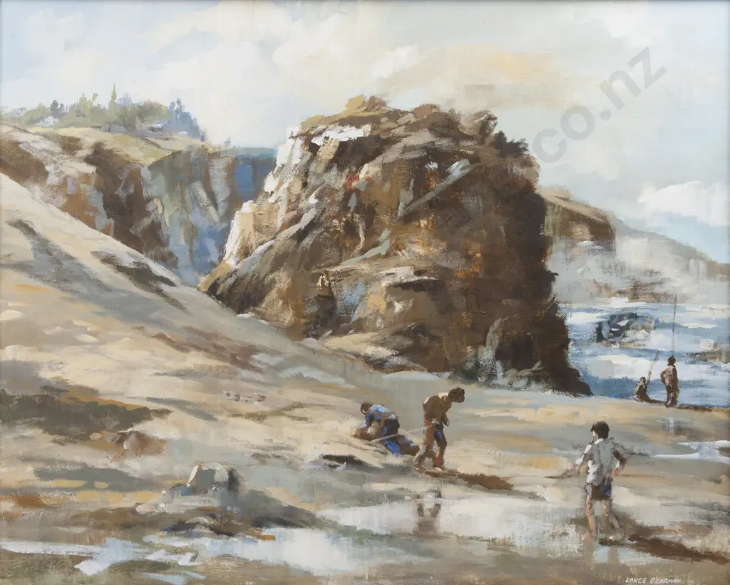 Lance O'Gorman - Fisherman, Muriwai Image 1++