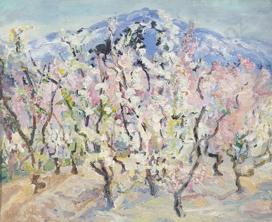 Mabel Still - Blossom & Mountains Image 1++