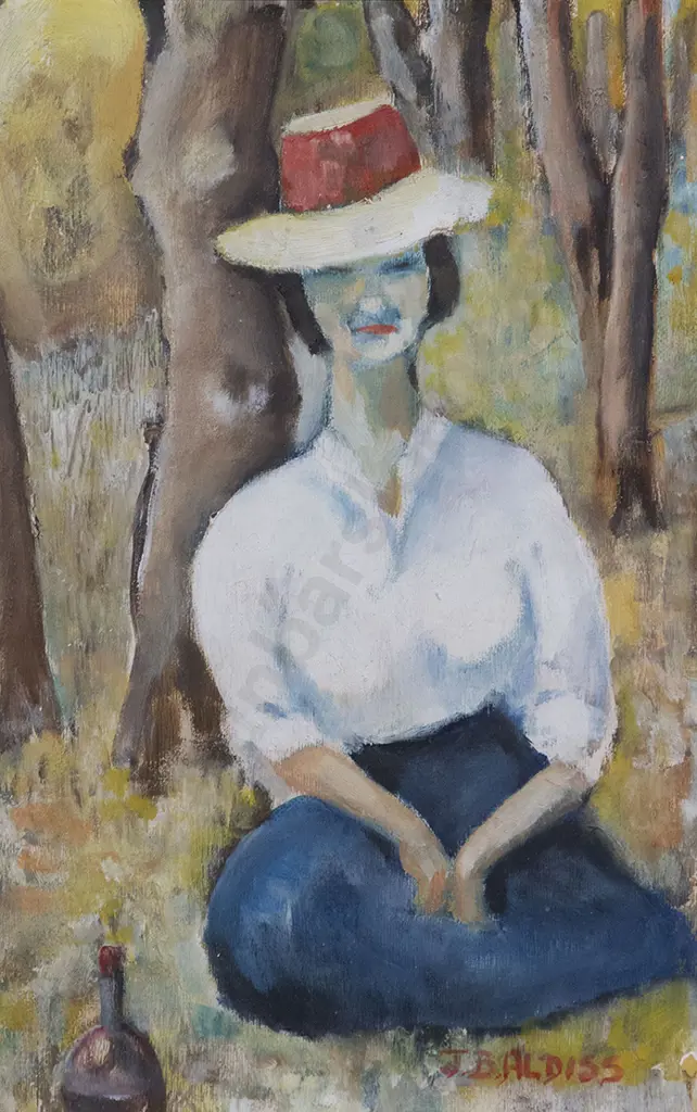 J B Aldiss - Bush picnic at Adelong Image 1++
