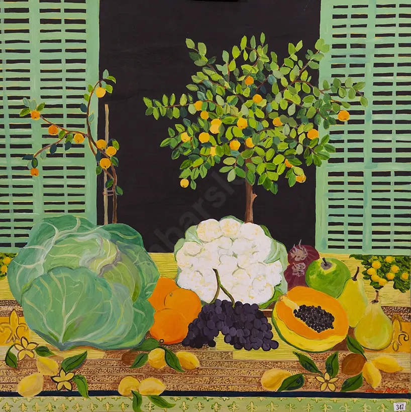 Glenda Roberts - Still life with Fruit & Vegetables Image 1++