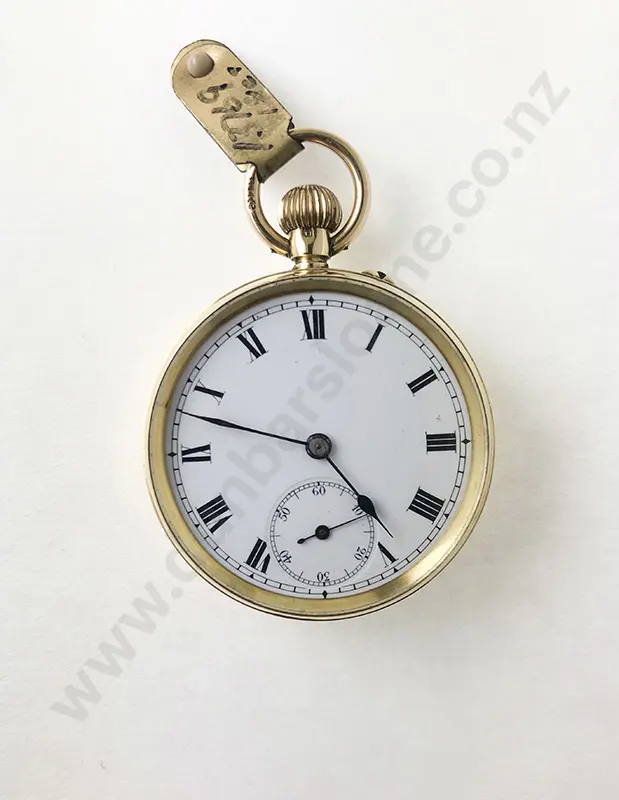 18ct Small Pocket Watch Image 1++