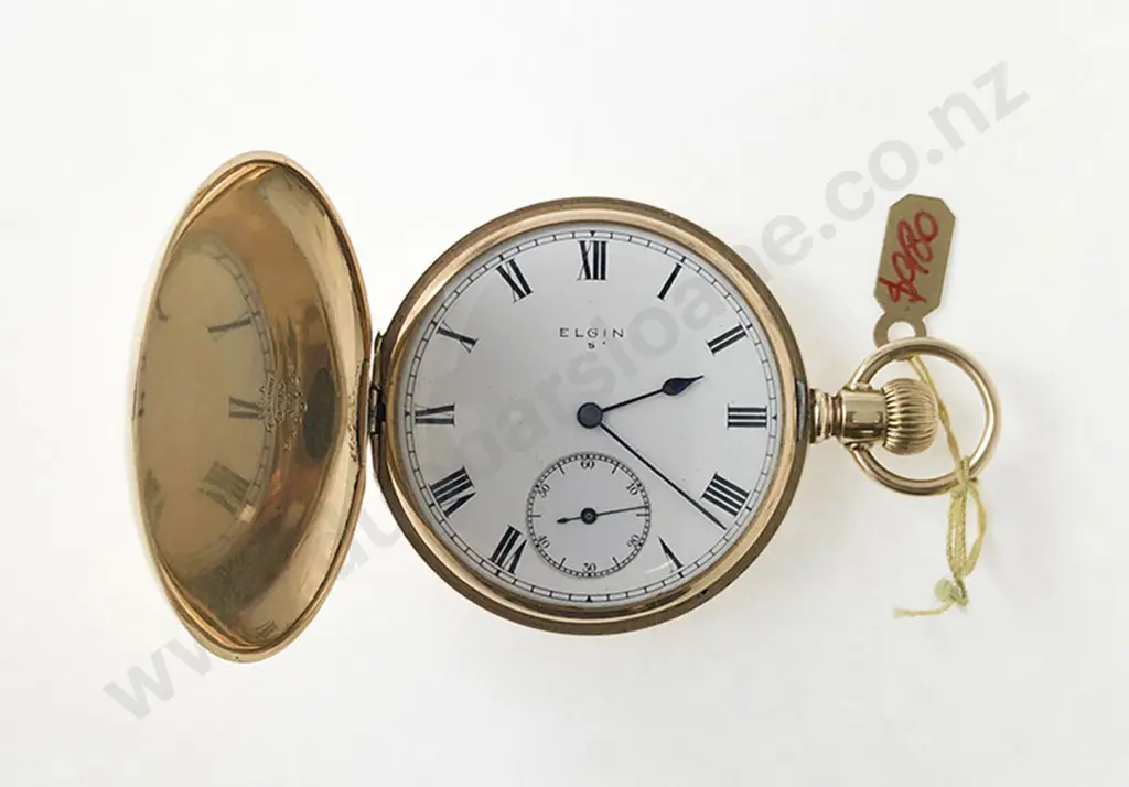 14ct Hunter Cased Pocket Watch Image 1++
