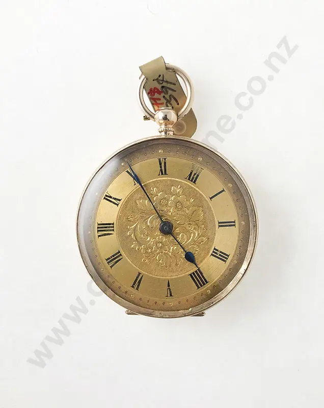 9ct Small Pocket Watch Image 1++
