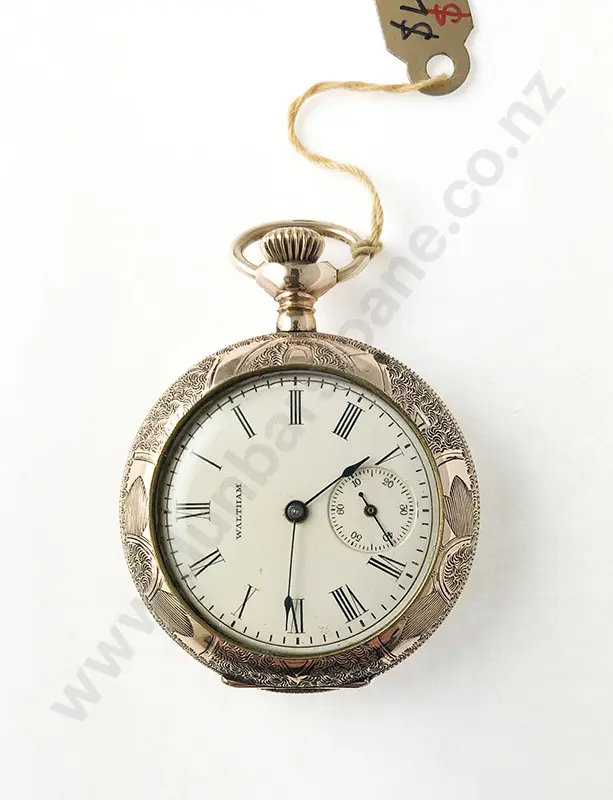 Gold Plated Small Pocket Watch Image 1++