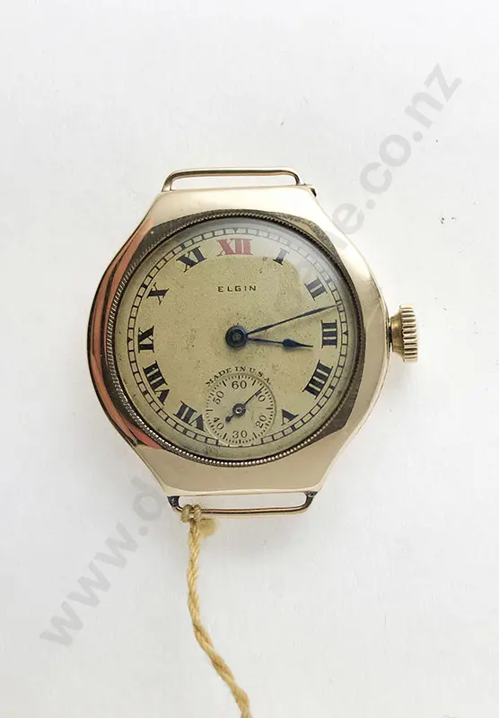 Vintage 14ct Cased Ladies Wristwatch by Elgin Image 1++