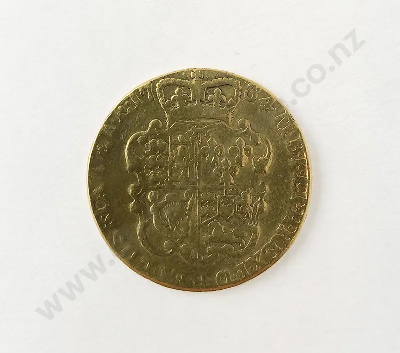 1784 George III Guinea (Worn) Image 1++