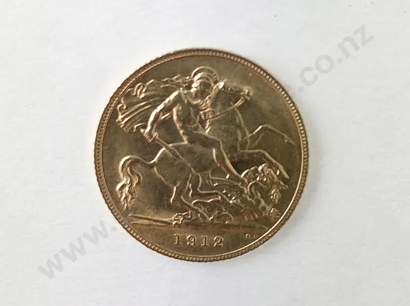 1912 Half Sovereign Image 1++