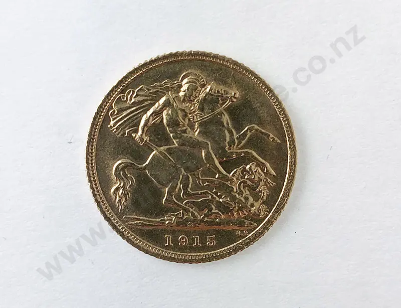 1915 Half Sovereign Image 1++