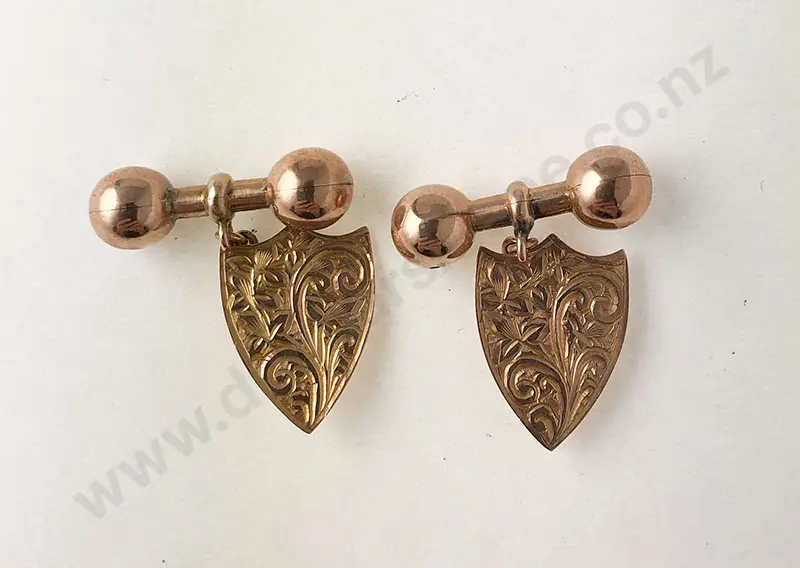 Pr 9ct Cufflinks Image 1++