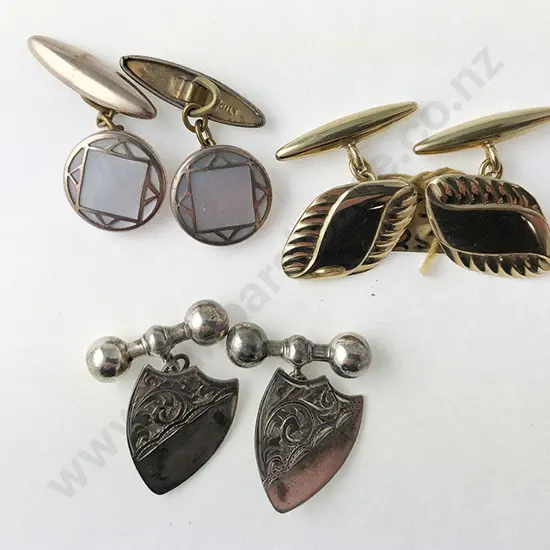 Three Pr Cufflinks