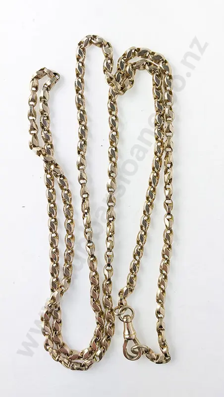 10ct Fancy Link Neck Chain Image 1++