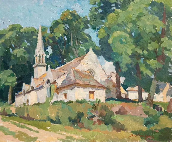 Sydney Lough Thompson - Chapelle de Locmaria An Hent Image 1++