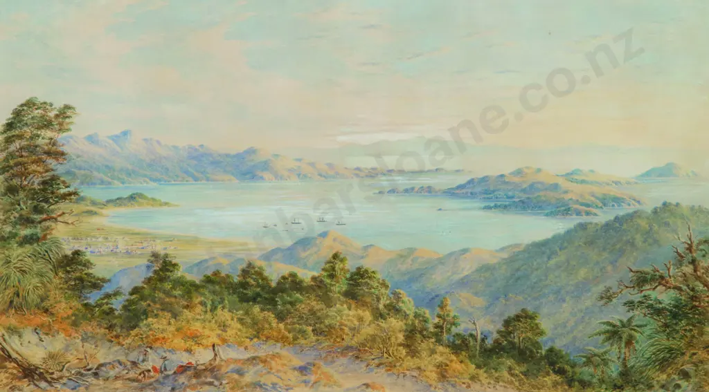 Charles Decimus Barraud - Coromandel Harbour Image 1++