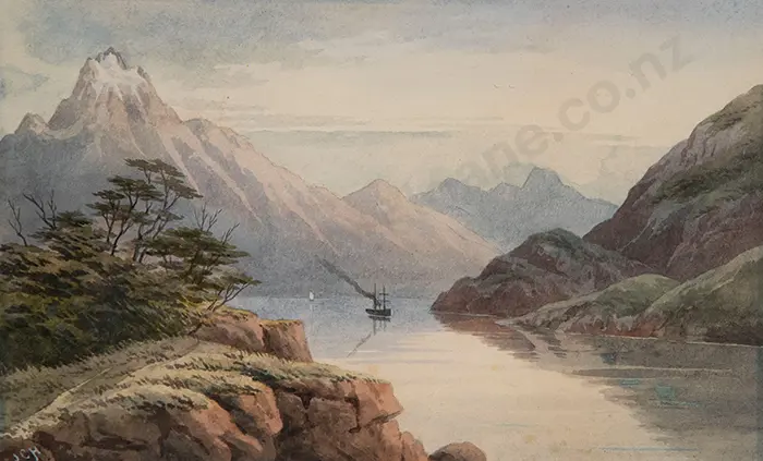 JBC Hoyte - Walters Peak, Lake Wakatipu Image 1++