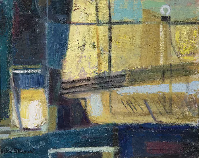 Helen Stewart - Blue & Yellow Image 1++