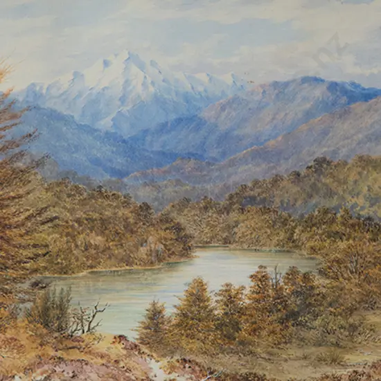 Charles Decimus Barraud - Lake Mavora