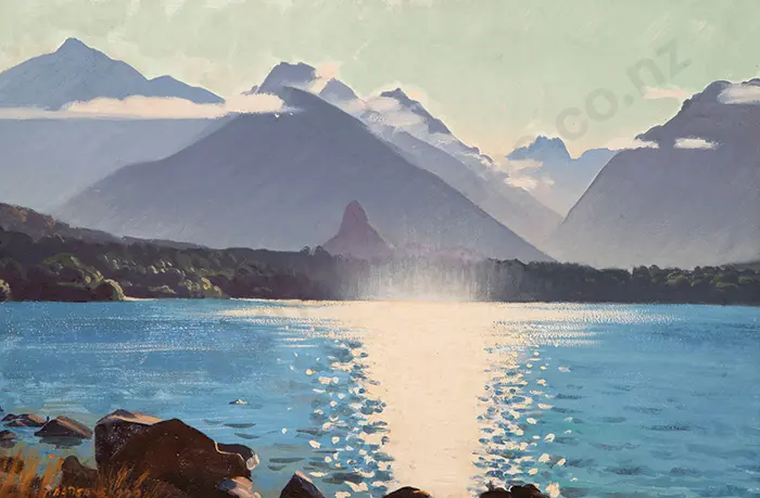 A A Deans - Lake Manapouri Image 1++