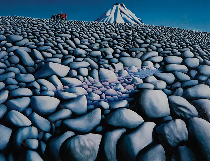 Michael Smither - Rocks, Tractor & Mountain Image 1++