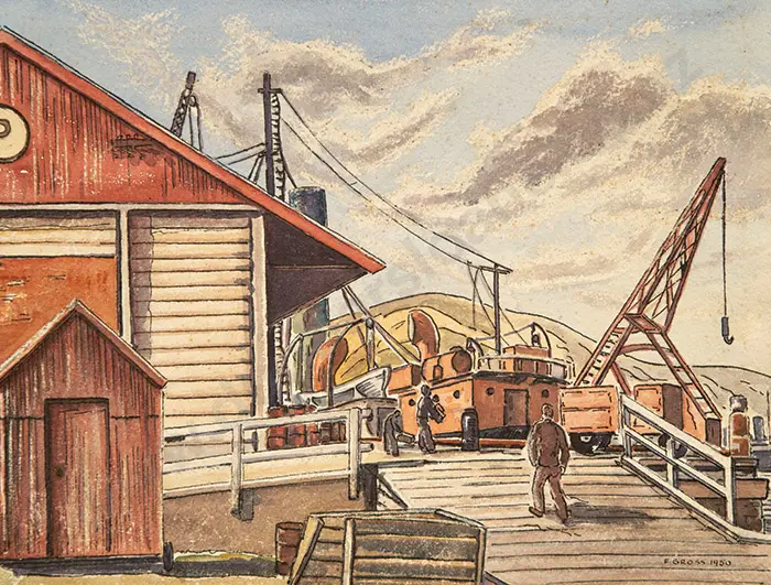 Frank Gross - Down at the Wharf Image 1++