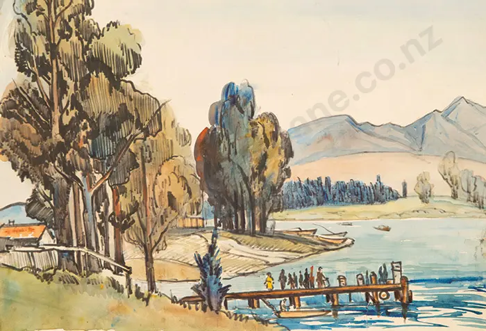 Frank Gross - Central Otago Jetty Image 1++