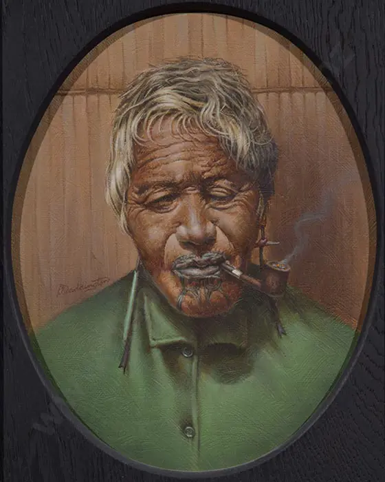 Phillip Waddington - 'Contented' Rahapa Hinetapu Image 1++