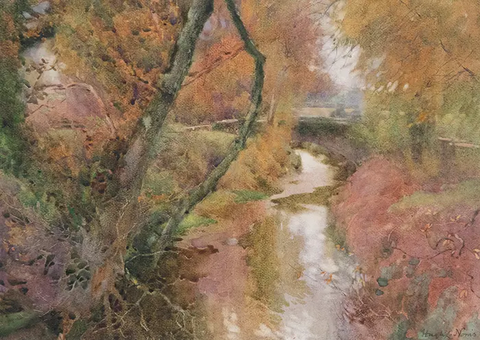 Hugh L Norris - A Pool above the Bridge Image 1++