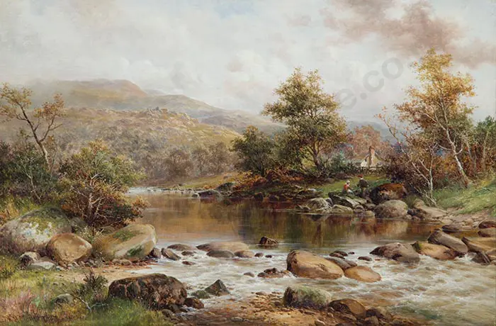 William H Mander - In the Conway Valley Image 1++
