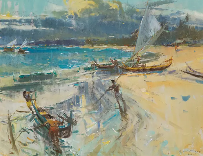 Guy Huze - Outrigger Vessels Image 1++