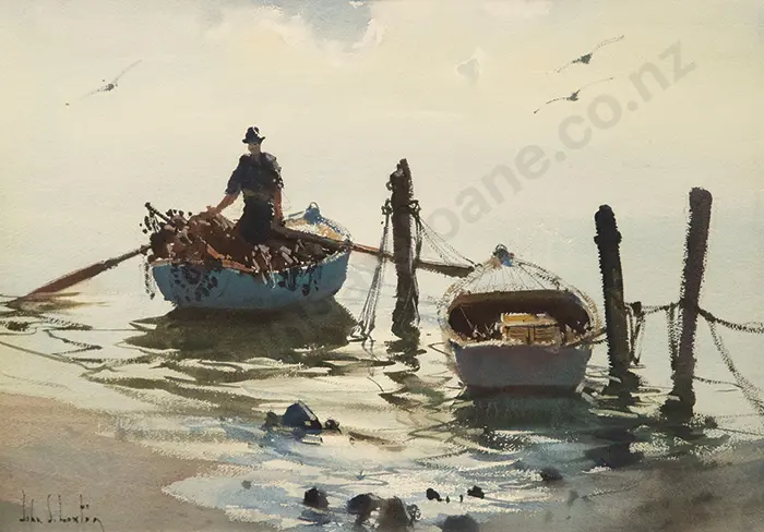 John Loxton - Netting Boat Image 1++