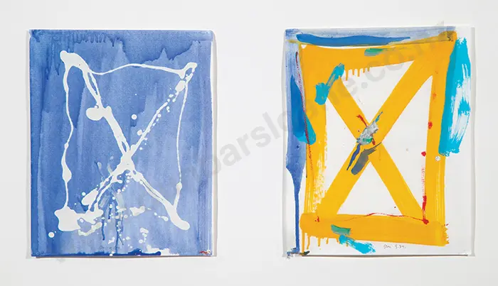 Allen Maddox - Untitled Crosses (1984) Image 1++