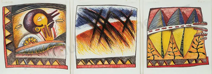 Michel Tuffery - Triptych Image 1++